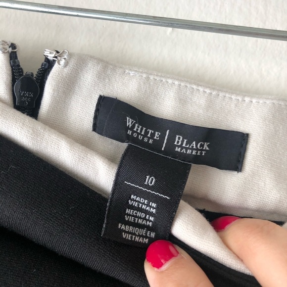 WHBM Colorblock Ponte Mini - Picture 5 of 6